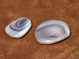 Agate du Botswana en palets roulés