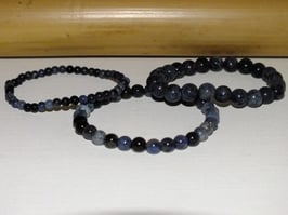 Bracelets en dumortiérite