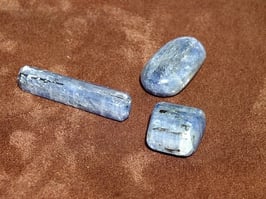 Cyanite bleue en pierres roulées