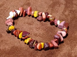 Bracelets en mokaïte baroques