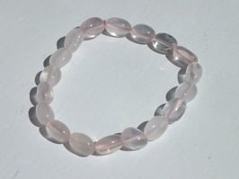 Bracelets en quartz rose (irréguliers)