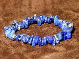 Bracelets en lapis-lazuli baroques