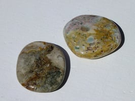 Jaspe océan en palets roulés