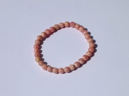 Bracelets en rhodochrosite