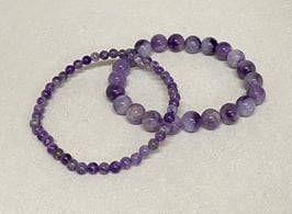 Bracelet Améthyste chevron