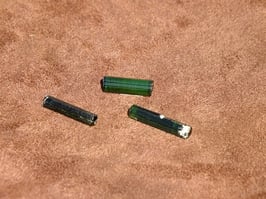 Tourmaline verte brute (baguettes)