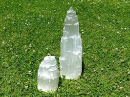 Lampes en sélénite