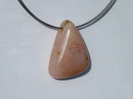 Opale des Andes rose en pierres percées