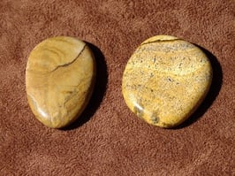 Jaspe paysage en palets roulés