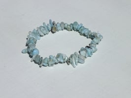 Bracelets en larimar baroques
