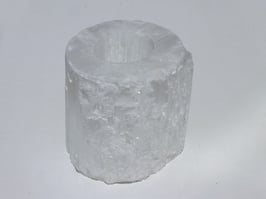 Bougeoirs en sélénite