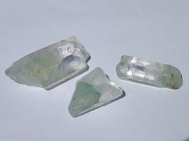 Quartz + calcite verte brute