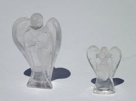Anges en cristal de roche