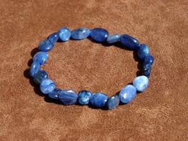 Bracelets en cyanite bleue (irréguliers)