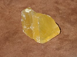 Calcite miel brute