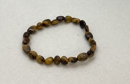 Bracelets en oeil-de-tigre irrégulier