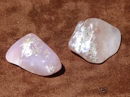 Quartz lavande en pierres roulées