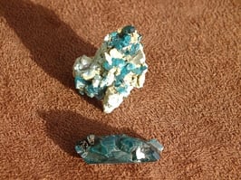 Dioptase brute