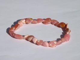 Bracelet rhodocrosite irrégulier qualité A