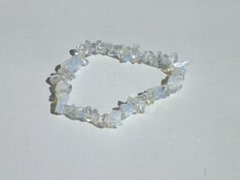 Bracelets en verre opalisé baroques