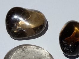 Quartz fumé en pierres roulées