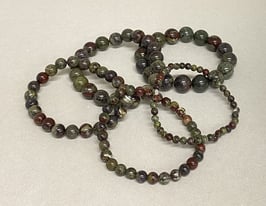 jaspe de la forêt tropicale en Bracelet