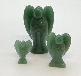 Ange en aventurine verte