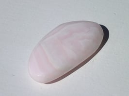 Calcite rose en palets roulés