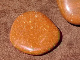 Rivière d'or brune en palets roulés