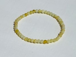 Bracelets en opale jaune