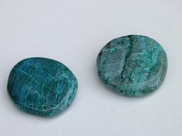 Chrysocolle en palets roulés