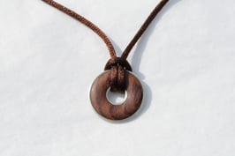 Palisander-Holzscheibe