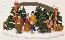 Miniatur Christbaumverkauf