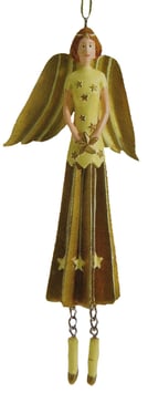 Sternenengel Hänger créme-gold