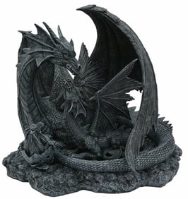Drachen schwarz