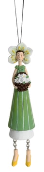 Christrosenmädchen Hänger