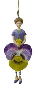 Hornveilchenmädchen Hänger