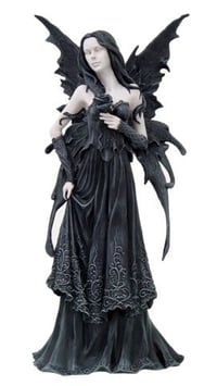 Fairy Myths-Elfe schwarz-weiss