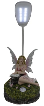 Elfe mit Buch LED Lampe