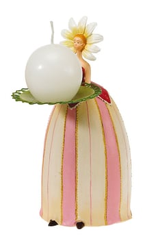 Margeritenmädchen Kerzenständer