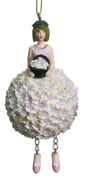 Hortensienmädchen Hänger