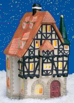 Porzellan Lichthaus Apotheke Rothenburg