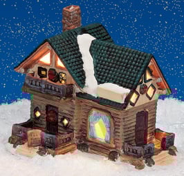 Porzellan Lichthaus Blockhaus