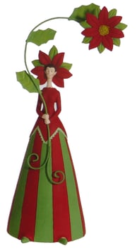 Weihnachtssternmädchen