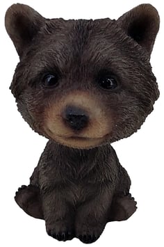 Wackelkopf - Bär braun