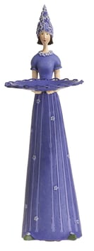 Lavendelmädchen stehend