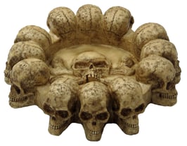 Schädel Aschenbecher