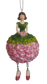 Geranienmädchen Hänger