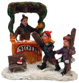 Miniatur Ticketverkauf