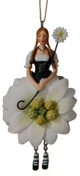 Edelweissmädchen Hänger